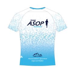 Maillot Running manches courtes Homme TEAM ASOP